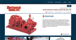 Desktop Screenshot of mechanicalsalesinc.com